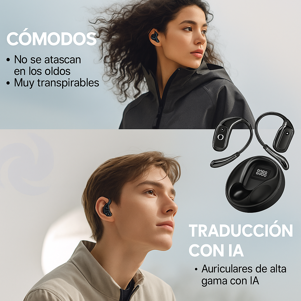 Auriculares traductores